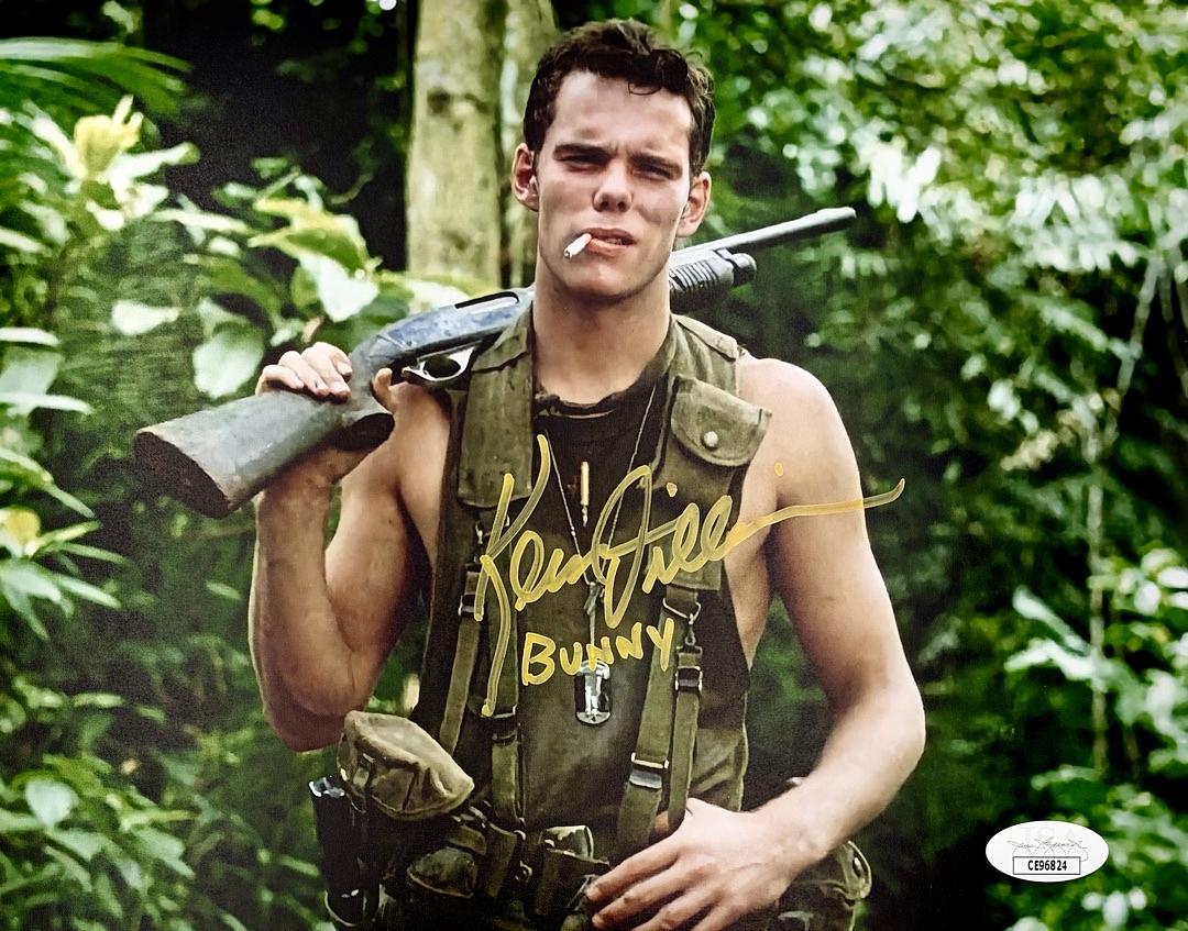 Kevin Dillon signed 8x10 (Platoon) - JSA COA